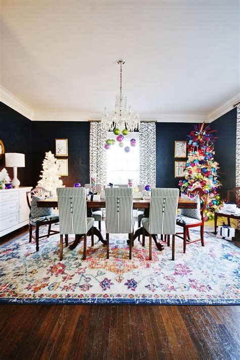 A Bright And Merry Christmas Dining Room Thistlewood Farm With