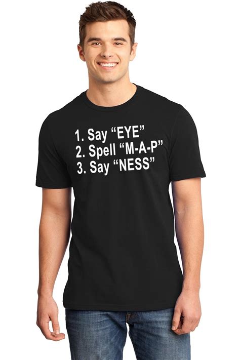 mens say eye map ness soft tee rude party mean sex 17 04 picclick