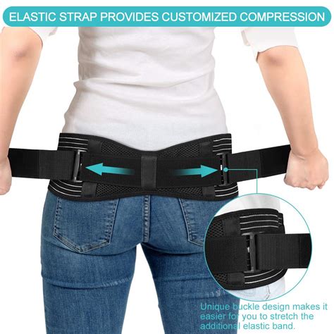 Si Joint Belt Sacroiliac Belt Hip Support With Elastic Compression