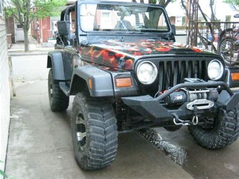 Sell Used 97 Jeep Tj Wrangler Sport Completely Custom Jeep With Low