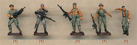 Italeri Miniatures 172 American Special Forces Combat Miniatures