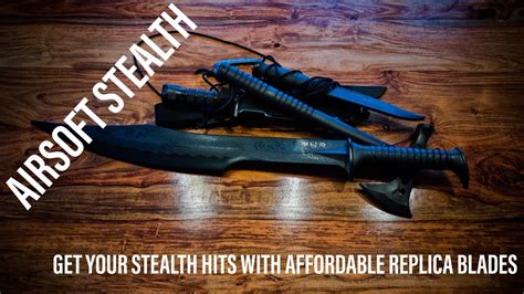 Airsoft Melee Replicas An Introduction To Stealth Hits In Airsoft