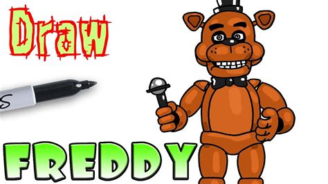 Learn How To Draw Toy Freddy Fazbear From Five Nights