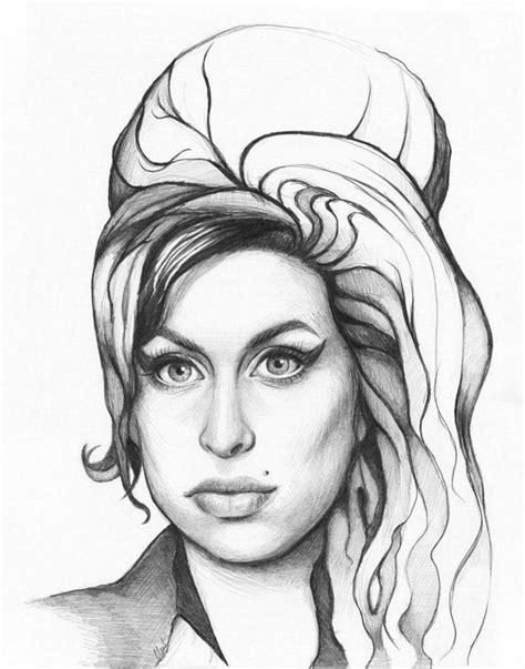 Amy Winehouse Art Print By Olga Shvartsur In 2021 Amy Winehouse