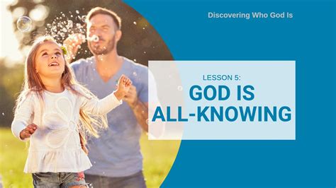 God Book Lesson 5 God Is All Knowing Youtube