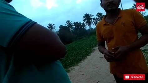 Tourist Guide Offering Massage With Happy Ending On The Goa Beach Youtube