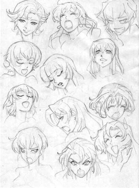 Some Facial Expression Practice By Xong On Deviantart