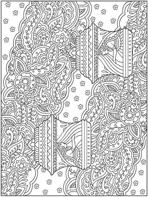 intricate coloring pages  adults  printable intricate coloring pages