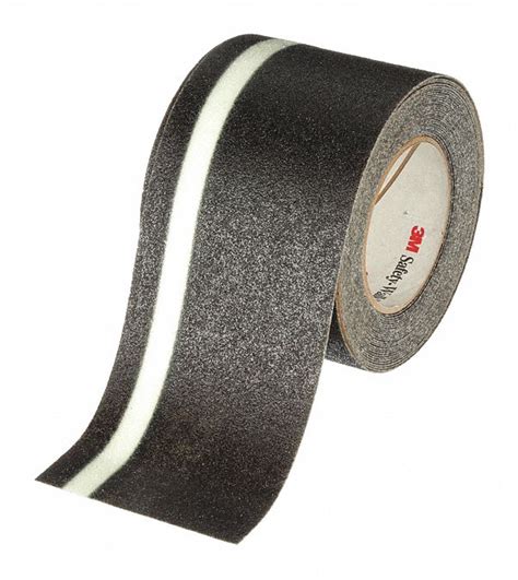 3m Solid Black Anti Slip Tape 4 In X 30 Ft 60 Grit Aluminum Oxide