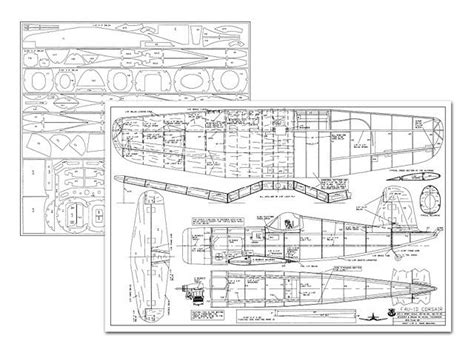 Vought F4u 1d Corsair Plan Thumbnail How To Plan Model Airplanes