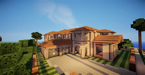 Spanish Style Mansion Minecraft Project