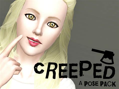 Mod The Sims Creeped A Pose Pack