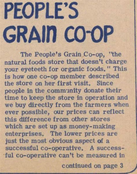 Get reviews, hours, directions, coupons and more for peoples coop at 214 n 4th ave, ann arbor, mi 48104. People's Grain Co-op | Ann Arbor District Library