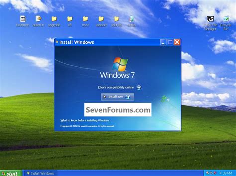 Clean Install Windows 7 From The Windows Xp Desktop Windows 7 Help Forums