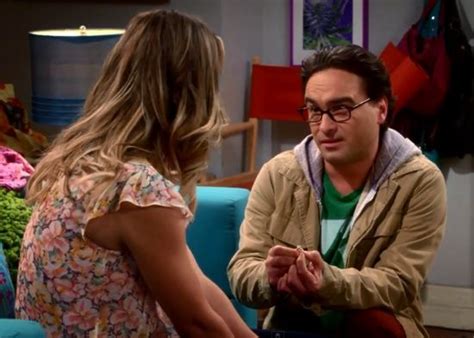The Big Bang Theory Penny And Leonard Get Engaged