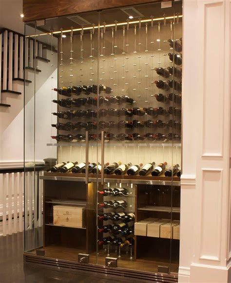 Cable Wine Systems Luxury Floating Cable Wine Racking Systems