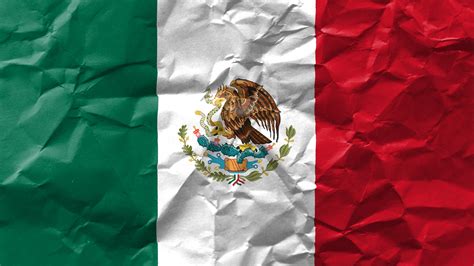 Mexikanische Flagge 018 Hintergrundbild