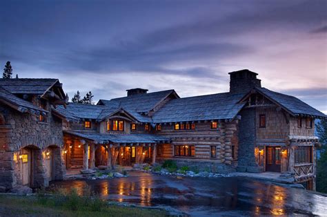 Ka Architecture Rustic Mountain Cabin Rustic House Luxury Log Cabins