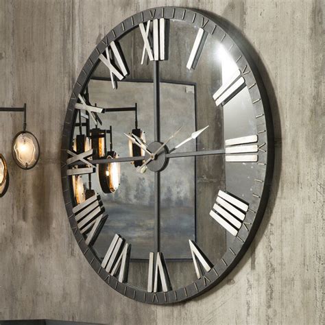 Trent Austin Design Oversized Bangor 60 Wall Clock And Reviews Wayfair