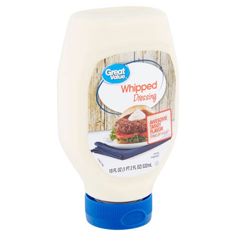 Great Value Whipped Dressing 18 Oz