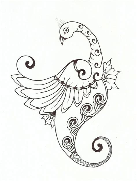 Free Peacock Clipart Black And White Download Free Peacock Clipart