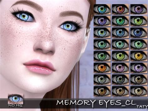 Memory Eyes Cl By Tatygagg At Tsr Sims 4 Updates