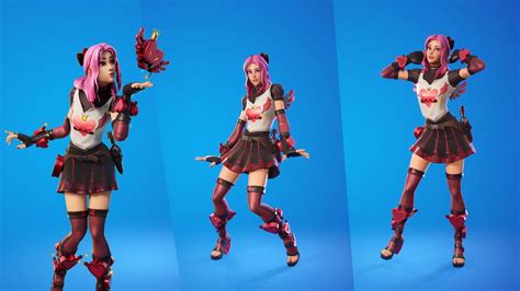 Lovely Skin 💖 Showcase Lovely Skin Combos Fortnite Valentines Skin Youtube