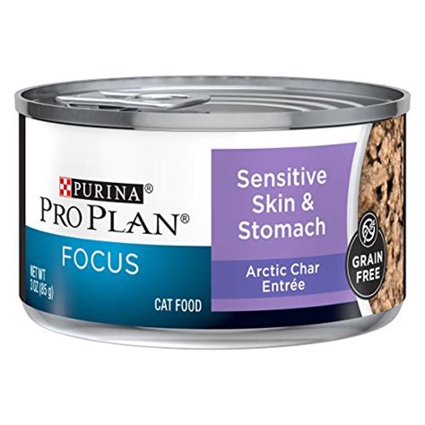 Cans 4.3 out of 5 stars 3,461 $23.76 $ 23. Purina Pro Plan Sensitive Stomach Wet Cat Food, FOCUS ...