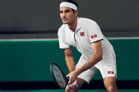 Uniqlo roger federer australian open 2020 doublewide wristbands in purple. UNIQLO Tennis Shirt, Roger Federer | Kaufen auf Ricardo