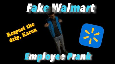 Fake Walmart Employee Prank Youtube