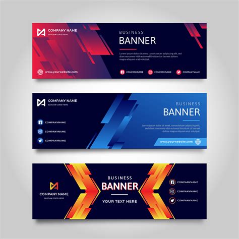 Free Vector Banner Templates All In One Photos