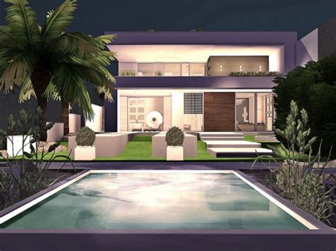 The Sims Resource One Million Luxury Villa No Cc By Sarinasims
