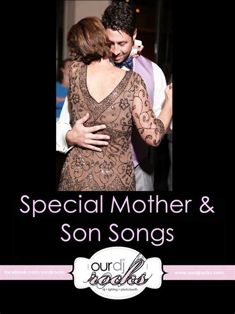 You're not alone you've got each other that's your mother. 19+ Mother/Son Dance Songs For Your Wedding | Mother son wedding songs