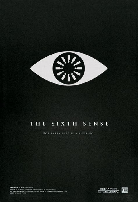Minimalist Poster Of The Horror Movie The Sixth Sense Minimalist