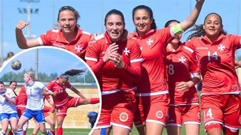 Watch Maltas Women Under 16s Football Team Manage Impressive Win