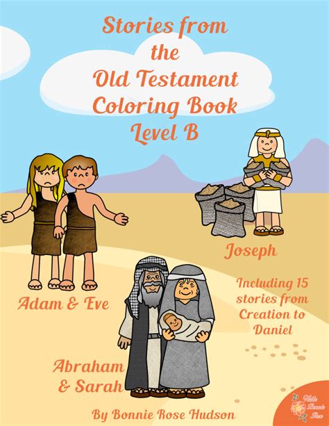 Stories From The Old Testament Coloring Book Level B
