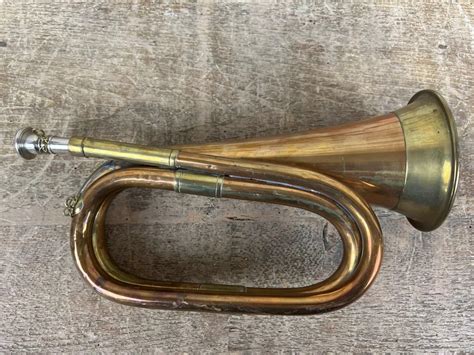 At Auction Antique Bugle