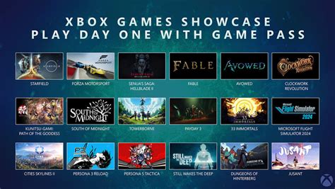 here are the 18 xbox conference games coming to xbox game pass xboxone gamingdeputy