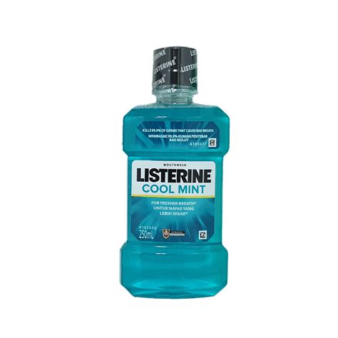 listerine mouthwash cool mint 250ml csi supermarket