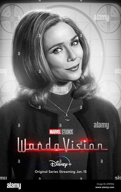 Elizabeth Olsen In Wandavision 2021 Directed By Matt Shakman Credit