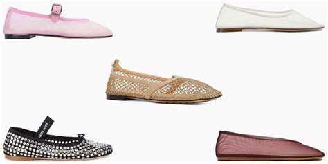 Mesh Flats Are Officially Everywhere—here Are 16 To Shop The Shoe Of