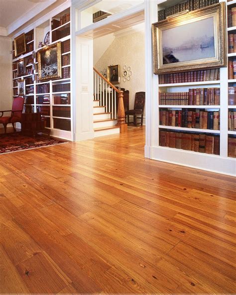 Reclaimed Heart Pine In New Classic Home Engineered Hardwood Flooring
