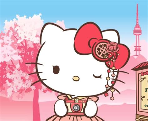Hello Kitty Hello Sanrio Hello Hello Sakura Cherry Blossom Cherry