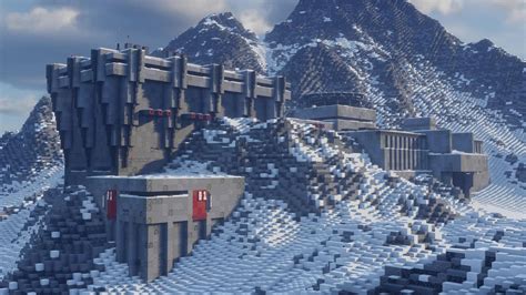 Minecraft Mountain Base