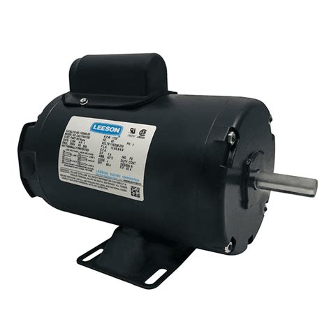 Leeson 1 Hp Painted Electric Motor Bh Usa