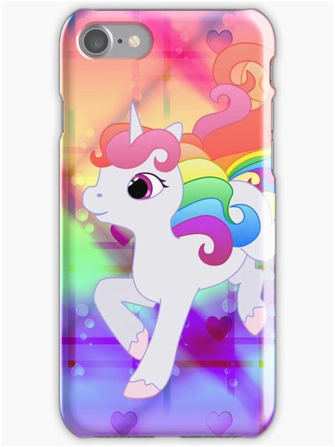 Cute Baby Rainbow Unicorn Iphone Cases And Skins By Lyddiedoodles