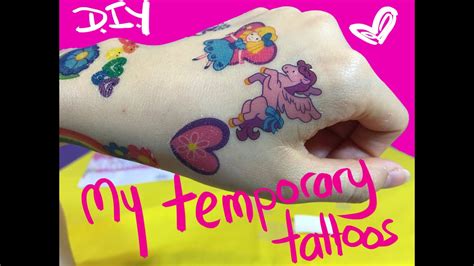 Temporary Tattoos For Kids Youtube