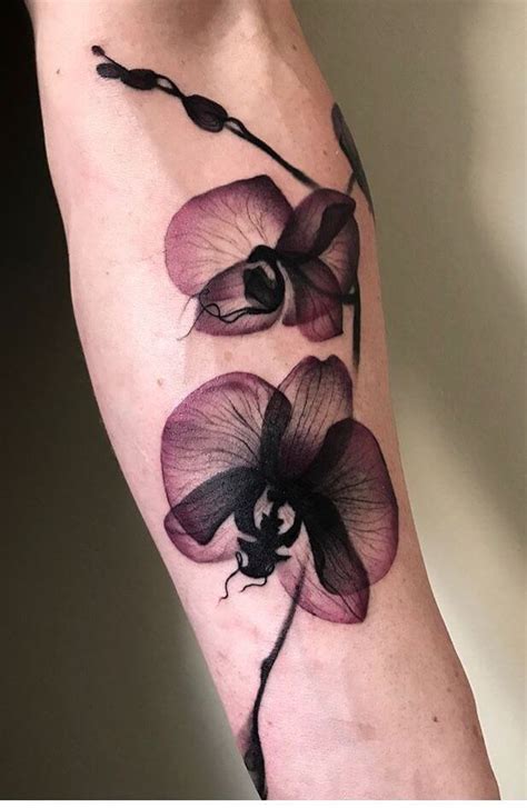 65 Gorgeous Orchid Flower Tattoo Designs With Meaning Entertainmentmesh