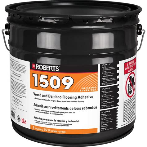 Speaking of which, it's also ideal as a sealer for. Roberts 4 Gal. Premium Vinyl Tile Glue Adhesive-2057-4 ...
