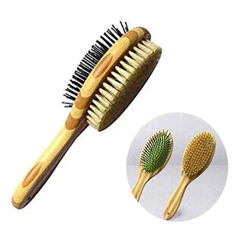Schnappy Pet Dog Brush Combprofessional Double Sided Pin And Bristle